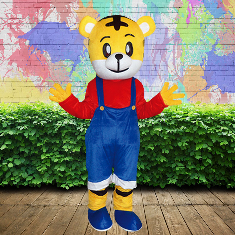 Tiger Cartoon Doll costume Tiger King adult walking cartoon costume doll costume doll prop costume doll