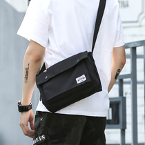 Personality Men Cross-Pack Street Trends Single Shoulder Diagonal Satchel Fashion 100 Hitch Mailbag Briefing Bag Minimalist Backpack