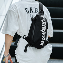 Casual Sports Diagonal Satchel mens small backpacks Korean version trendy single shoulder bag slanted satchel chest bag Fashion Oxford Textile