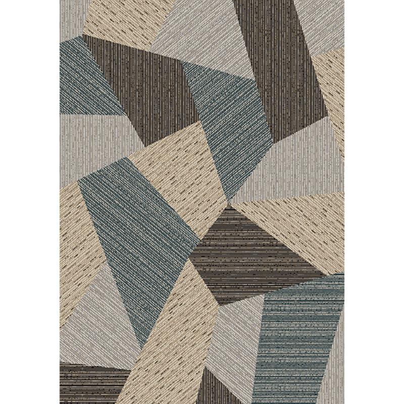 几何简约地毯
