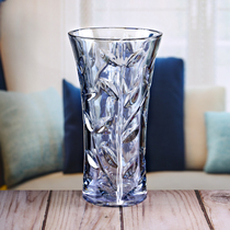 Gauss transparent glass transparent hydroponic vase classical European modern flower study bedroom home decoration ornaments