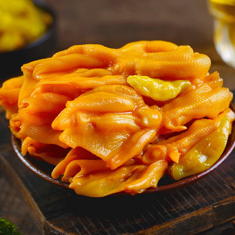 泡椒去骨鸭爪共65gx3(热品库)