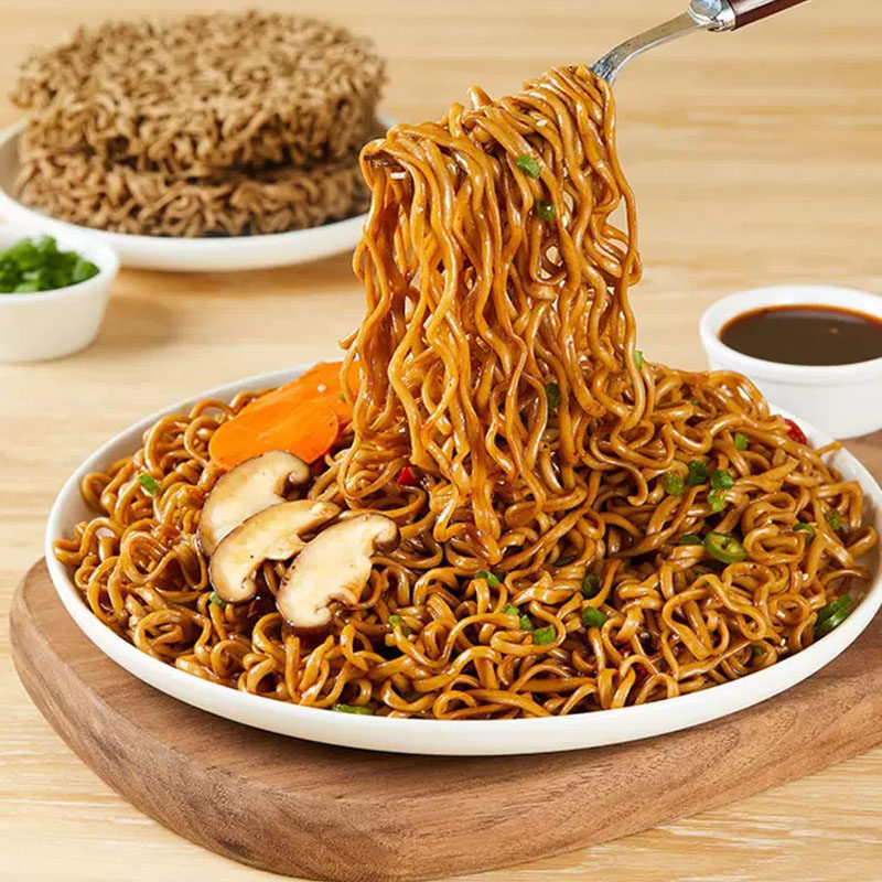 有签到0脂肪荞麦面方便面60g10包