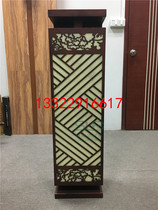 Outdoor Artisanal Red Antique Bronze Wall Lamp Stainless Steel Classical Waterproof Lamp Iron Art Courtyard Lamp Hotel Villa Yunshi Lamppost