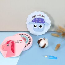 Wooden tooth box storage box Baby tooth box Tooth collection storage box Fetal hair tooth replacement memorial box Gifts for men and women