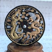 82-year-old Hu Kaiwen Hui Mo Lao Song Yan Ink ink stick ink ingots Chen Mo ancient ink collection Forbidden City Shuanglong 5 3 two