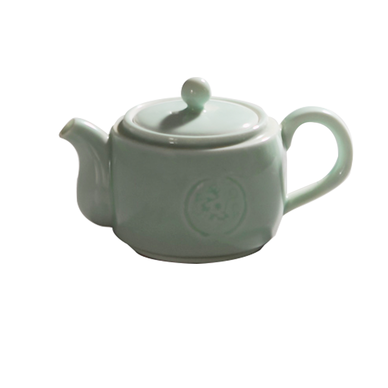 Ceramic teapot kung fu tea set longquan celadon filter fan zhe life little teapot the up household teapot I