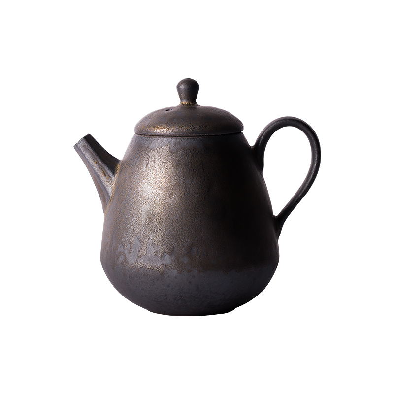 Creative ceramic little teapot Japanese household teapot move to restore ancient ways the tea pot of kunfu tea pot with a filter