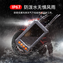 Conqueror Ai-733x pro Motorcycle motorcycle driving recorder Night vision HD camera Waterproof double recording