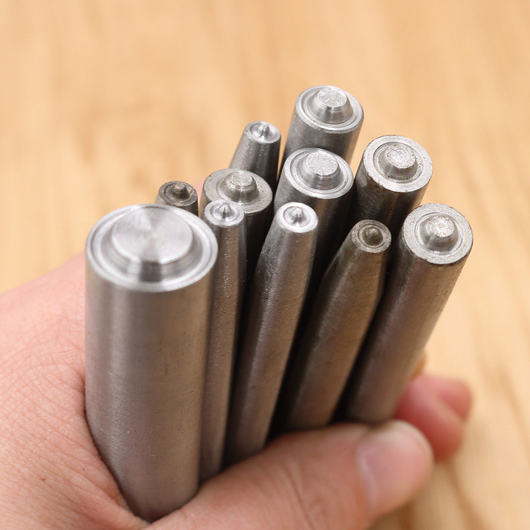 1.0-10mm气眼冲子开口冲反口冲铆钉工具半空心铆钉冲子翻边卷边模