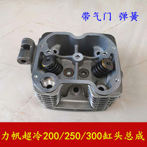 Lifan three-wheeled motorcycle Lifan ultra-cold 200 250 300 cylinder head assembly Lifan water-cooled cylinder head