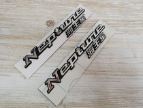 Suitable for Neptune HS125T-2 Blessing star rear guard word card sign tail cover word card brand label paper decal