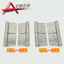 5 inch fire door thickened stainless steel flag hinge bathroom door detachable wooden door anti-theft door flag hinge