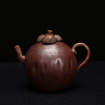 Purple Sand Old Pot Chen Mingyuan handmade Taiwan Old Pot Ming and Qing Dynasties famous one-hole Old Purple clay Mangosteen Pot
