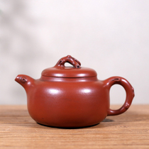 Yixing Early first factory Cultural Revolution Purple sand old pot famous Zhou Guizhen handmade raw ore Zhu Mud Dahongpao Stump pot