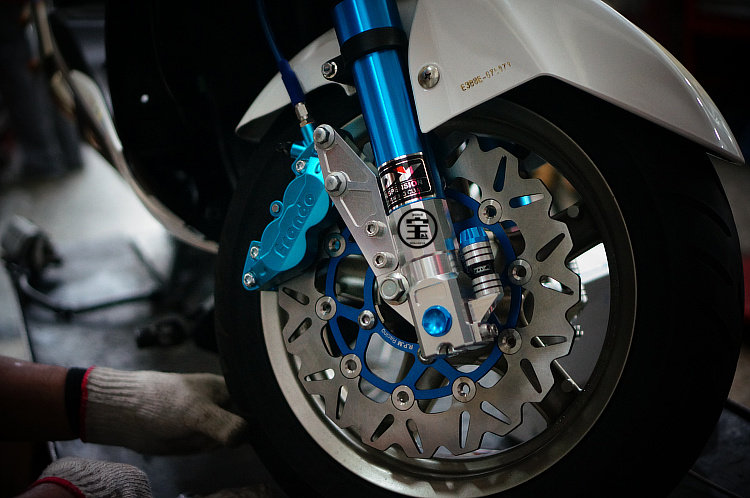 宝岛哥正品台湾frando hf6 正宗台湾制造卡钳 车力屋正厂货刹车片