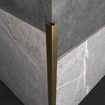 Holding Yongyang angle tile Edge strip Edge banding edge strip Close pressure strip Aluminum alloy accessories Corner line Wooden floor