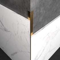 Zhiyong edge bar Tile Yang angle wood floor line Background wall decoration Edge sealing edge closing pressure bar Aluminum alloy