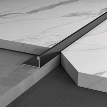 Zhiyong edge bar Ceramic tile Yang angle line Stainless steel strip edging edge sealing strip Closing pressure strip Aluminum alloy metal strip floor