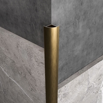 Holding Yong side strip Tile Wood stainless steel strip Yang corner decorative strip edging edge strip closing strip aluminum alloy