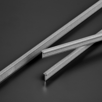 Holding Yong edge strip ceramic tile positive corner edge edging aluminum metal strip Press strip stainless steel edge strip Black