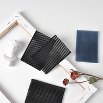 10 pieces of bangs stickers sticky broken hair stickers head stickers magic stickers black velcro adult simple headdress women