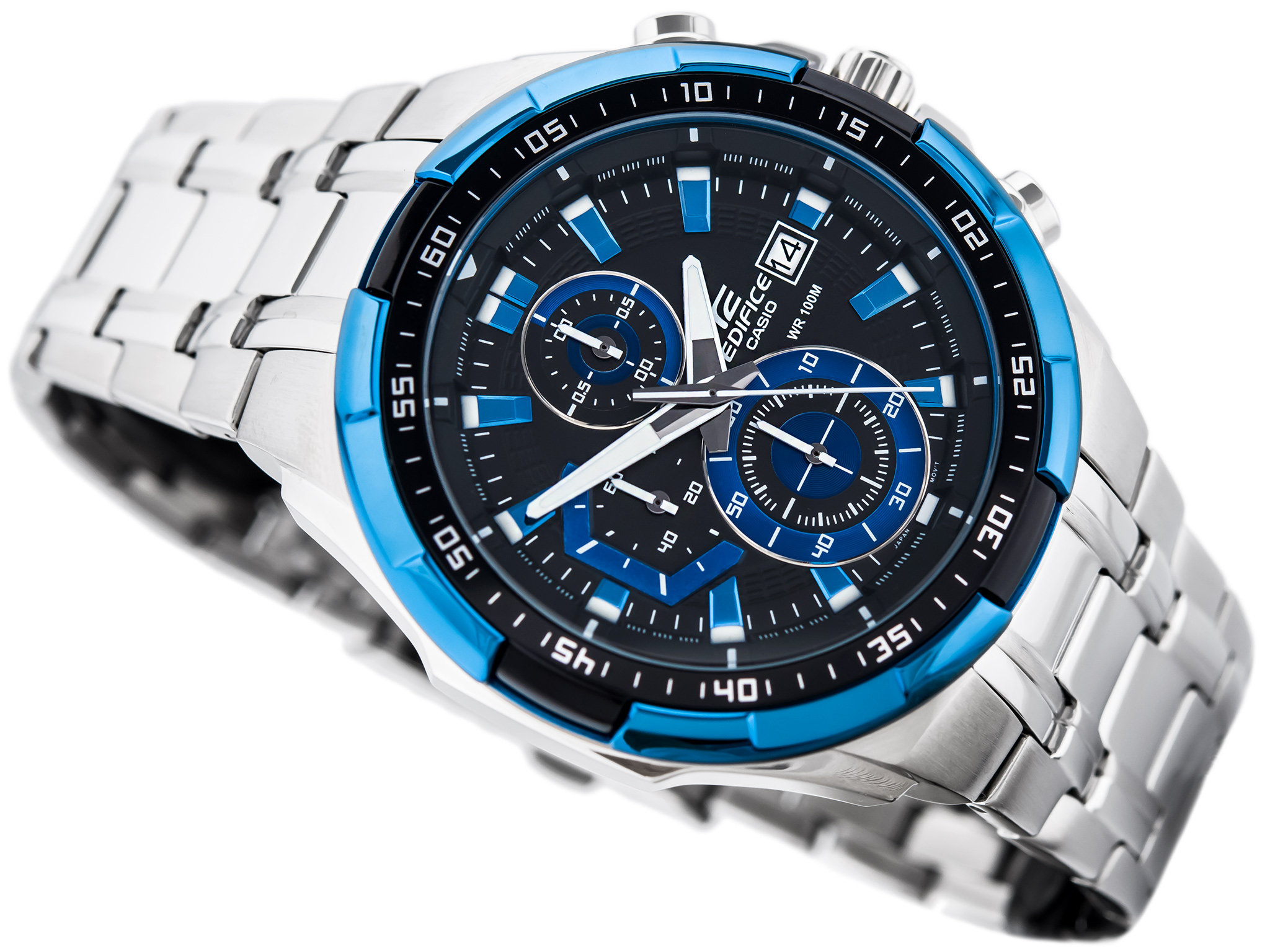 卡西欧手表男士大表盘edifice红牛f1赛车efr-539d-1a2/539bk/l-1a