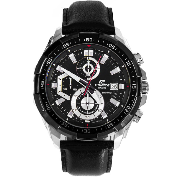 卡西欧手表男士大表盘edifice红牛f1赛车efr-539d-1a2/539bk/l-1a