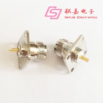 Signal amplifier N female N-KFD with four-hole flange RF radio frequency coaxial connector 25*25 diameter