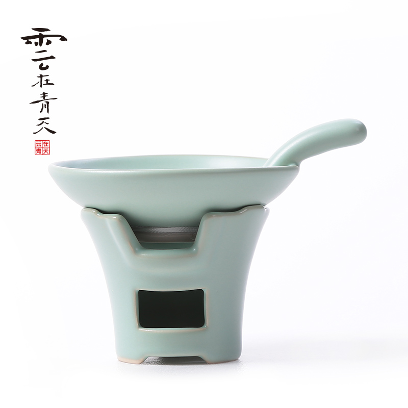 Your creative up) filter tea strainer filter saucer celadon kung fu tea accessories tea Japanese tea