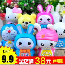 Mini rabbit story machine small fire rabbit mini tiger hooligan rabbit music English puzzle early education learning machine