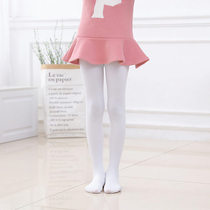 Spring and summer girls practice dance pantyhose childrens leggings stockings Velvet White dance socks