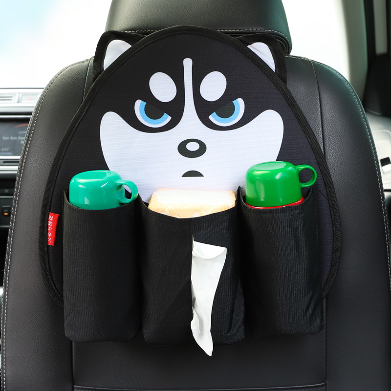 car tissue box pumping creative car seat ba napkin carton car with multi-function pumping box hanging cartoon cute