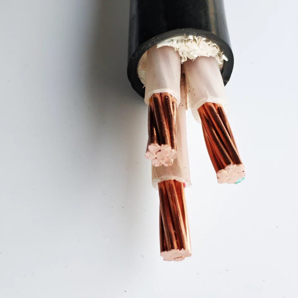 超国标yjlv铝线vlv3 4 5芯70 95 120 150平方185户外铝芯电线电缆