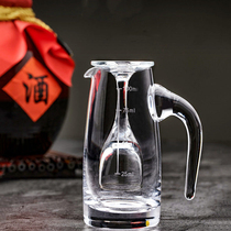 Lapunes Chinese crystal glass household white wine glass small cup a pot a cup a mouth a cup wine dispenser set