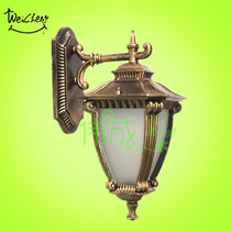 (1-102 factory direct)European wall lamp Balcony aisle Terrace lamp Retro garden lamp Stair living room