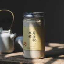 The Pu v. High-fiber oatmeal high protein satiety nutrition pregnant woman child healthy breakfast rice paste meal powder