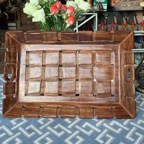 Wood trays for wood carvings in Pakistan wood carpented wood