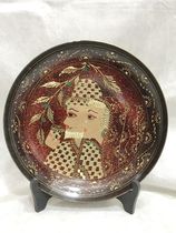 Copper Disc Pakistan Bronze Ware Copper Hanging Disc of Copper Bronze Ware