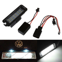 09-14 Skoda Hao Rui special LED license plate light rear license plate light highlight decoding license plate light assembly