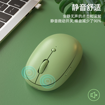 BOW flight world wireless mouse mute girl cute charging office business game laptop portable