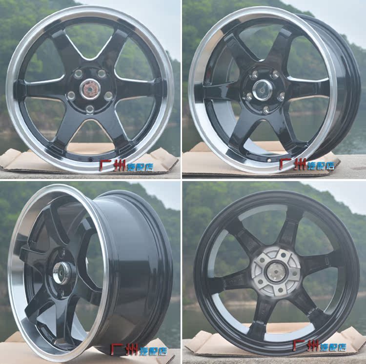 15 16 17 18 19 inch sửa đổi trung tâm bánh xe thích nghi với wing thần Reiz M6 Fit Swift Ge Rui TE37