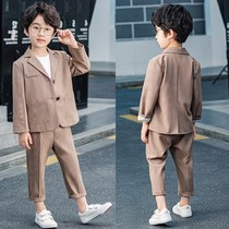 Boy suit Korean version of the fashion and comfortable chorus performance activities small host baby boy suit suit handsome