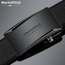 Paul Leather Strap Man Genuine Leather Young Man Fashion Upscale Pants Belt Automatic Buckle Cow Leather Belt Mens Pants Strap