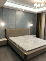 100% German Youke furniture all solid wood series double bed