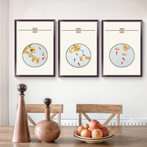 Su embroidery finished living room decoration hanging painting New Chinese genuine silk imitation handmade embroidery transparent silk cloth embroidered with Shu embroidery