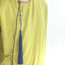 Danis original smooth heart | S925 sterling silver enamel happy bat cheongsam Chinese clothing accessories waist