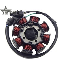 Applicable luxury motorcycle silver leopard State three HJ125-7C 7D 7F 7E coil magnetic motor stator power generation