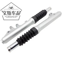 Applicable luxury State 4 electric spray pedal motorcycle New please star HJ125T-23 shock absorbers front fork shock absorbers