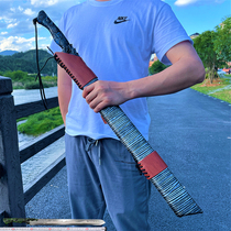 Tang Yokoknife Longquan City Town Residence with Sword Embroidered Spring Knife Integrated Tang Sword Manganese Steel Knife Sword Body Cold Weapon unopened